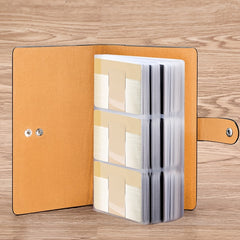Frosted Leather Large Capacity Card Slot Long Holder