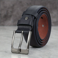 Men's Pin Buckle Belt PU Leather Casual Jeans Pants Strap