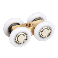 Copper Metal Sliding Door Roller Wheel for Shower Room Glass Doors
