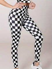 Leopard Print Yoga Workout Pants Women's Leggings