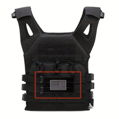 2pcs 15 24 Cm Tactical Nylon Molle Patch With US Flag Sticker