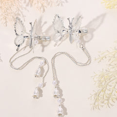 Butterfly Hair Clip Tassel Hair Pin Stylish Accessories