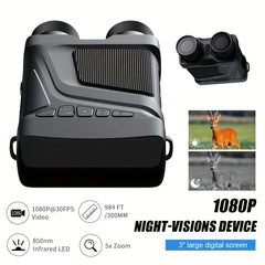 1080P Infrared Night Vision Binocular Telescope 5X Zoom