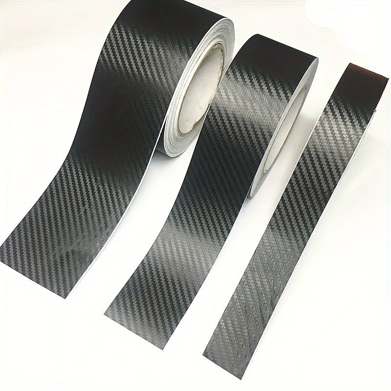 3D Nano Carbon Fiber Car Sticker Tape Anti-Scratch Protection Film
