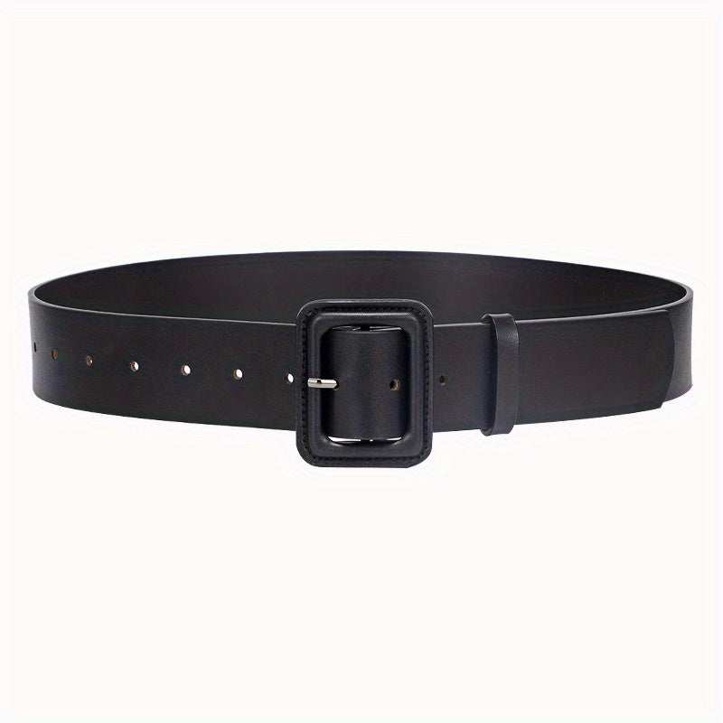 Classic Solid Wide Belt for Women