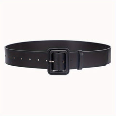 Classic Solid Wide Belt for Women