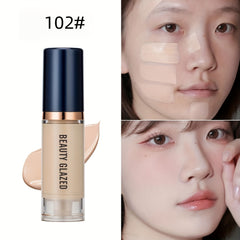 6 Liquid Foundation Anti-aging Full Coverage HD Moisturizing Formula
