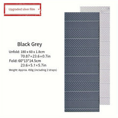 1pc Outdoor Camping Single Folding Moisture proof Mat Thickened 