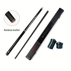 Chinese Style Eight Cue Set for American Nine Ball and Pool Games
