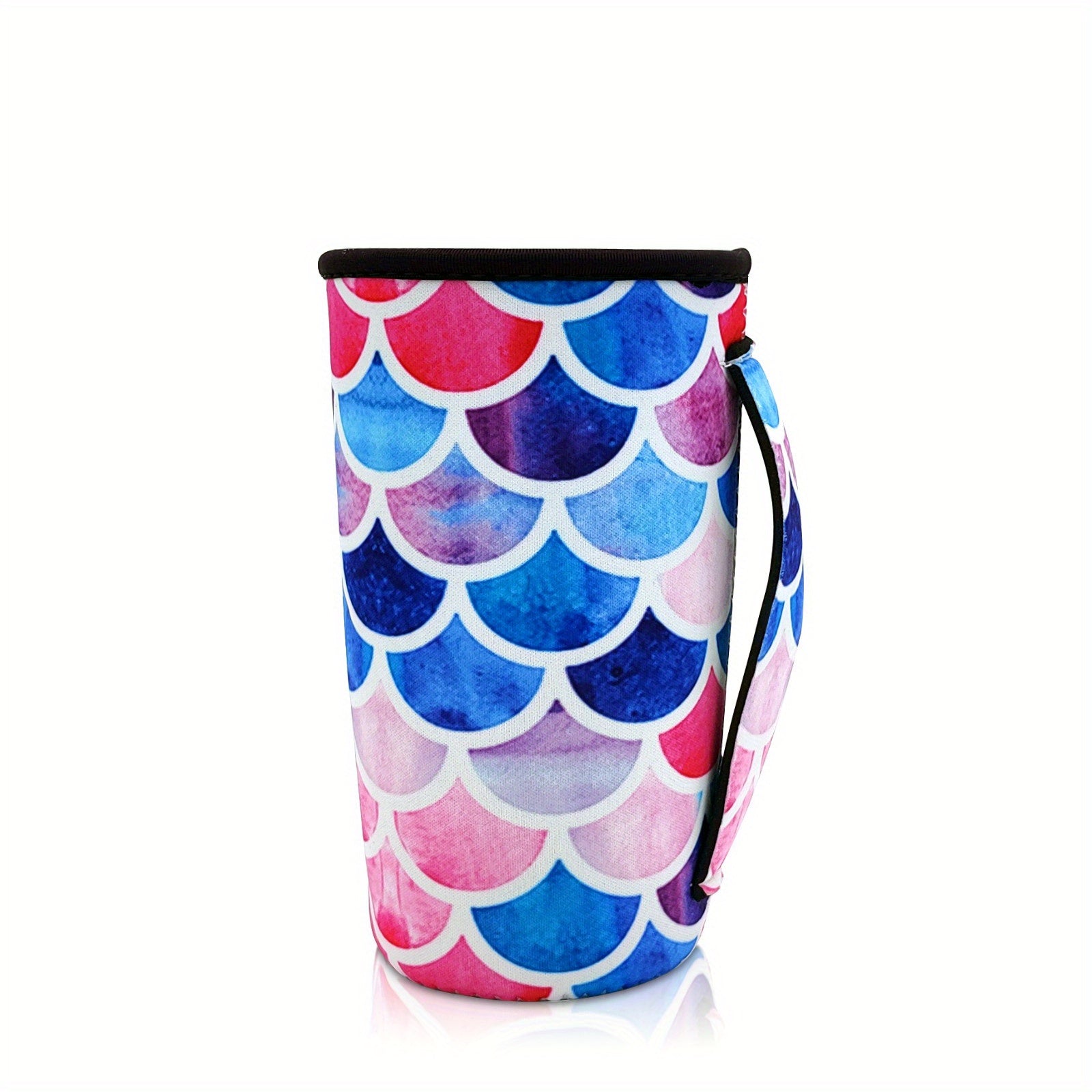 Reusable Coffee Cup Sleeve Insulated Keeps Drinks Hot Or Cold Fits 30oz Cups