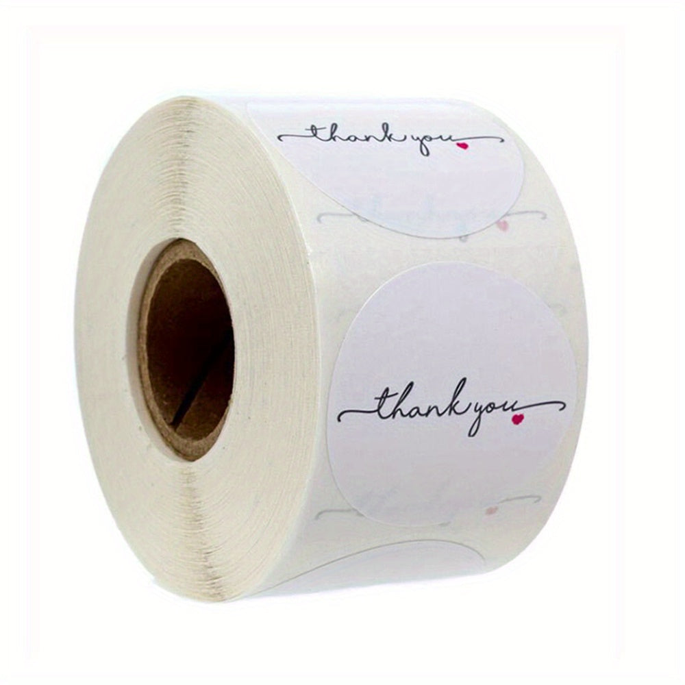 500pcs Thank You Sticker Wedding Seal Stationery Sticker