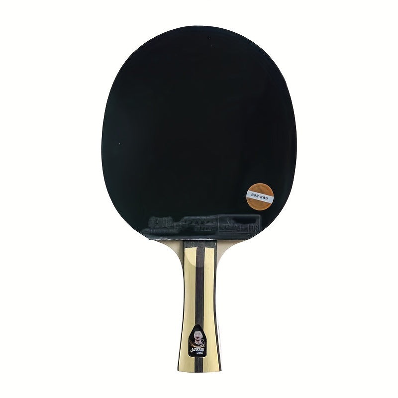 Table Tennis Racket Four-star Horizontal Straight Single Racket