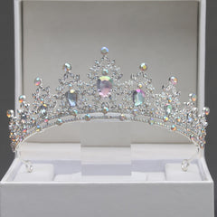Rhinestone Crown Hair Accessory for Princess Dress Up