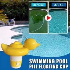 Ellow Duck Floating Pool Dosing Device for Clean Swimming Pool