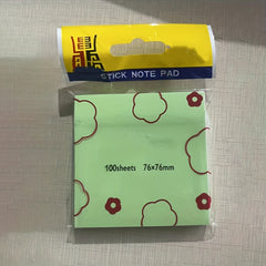 Solid Sticky Notes Office Notes Sticky Notes Paper 100sheets