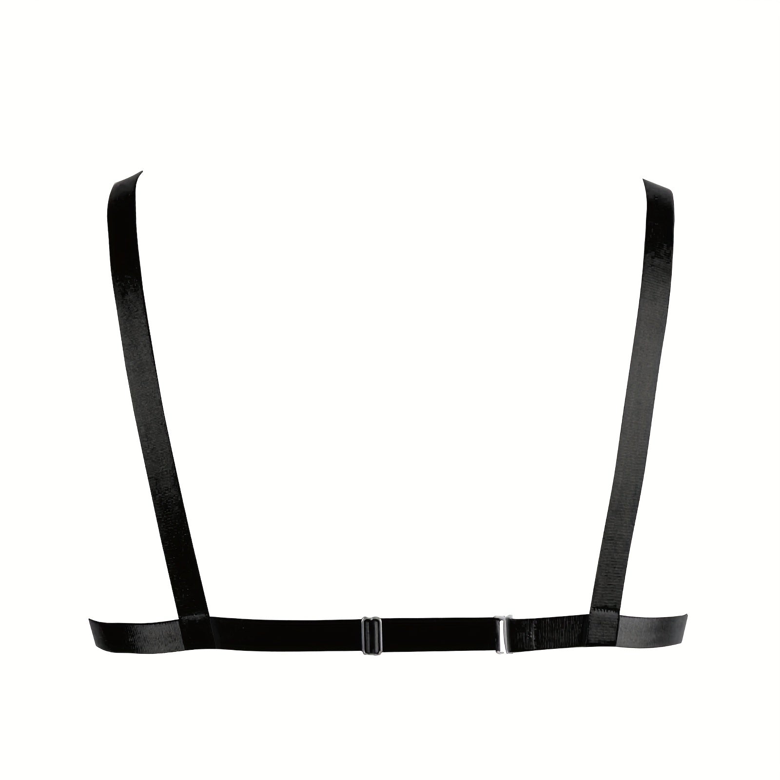 Geometric Hollow Out Harness Bra Gothic Chain Suspenders