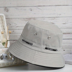 Unisex Foldable Sunshade Bucket Hat For Outdoor Travel