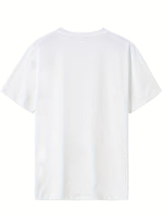 ENGINE Men's Graphic Crew Neck T-shirt for Summer