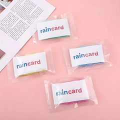 5pcs Waterproof Portable Rain Ponchos - Convenient and Disposable
