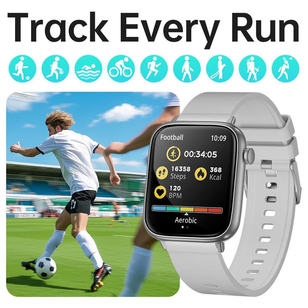 Youth Demon Smartwatch HD Touch Screen Comfort Fit Silicone Strap