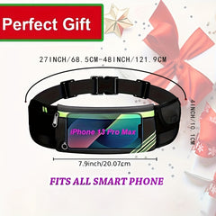 Reflective Running Belt Fanny Pack Waist Pack Bag For Hiking Cycling