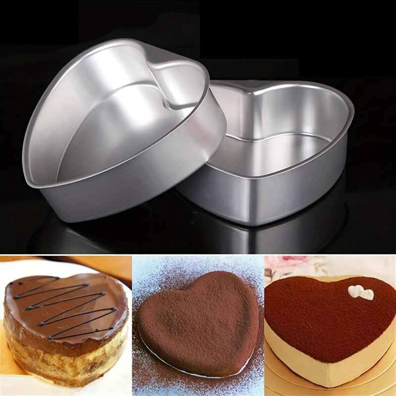 Heart Shaped Cake Pan Aluminum Love Shape Detachable