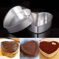 Heart Shaped Cake Pan Aluminum Love Shape Detachable