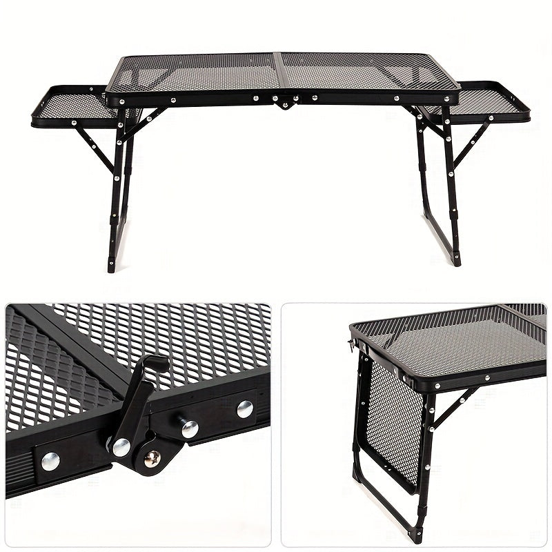 Portable Aluminum Folding Table for Camping and Travel