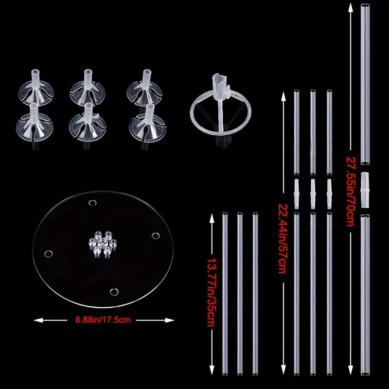 7 pole Balloon Table Floating Support Bracket Decorative Balloon Accessories