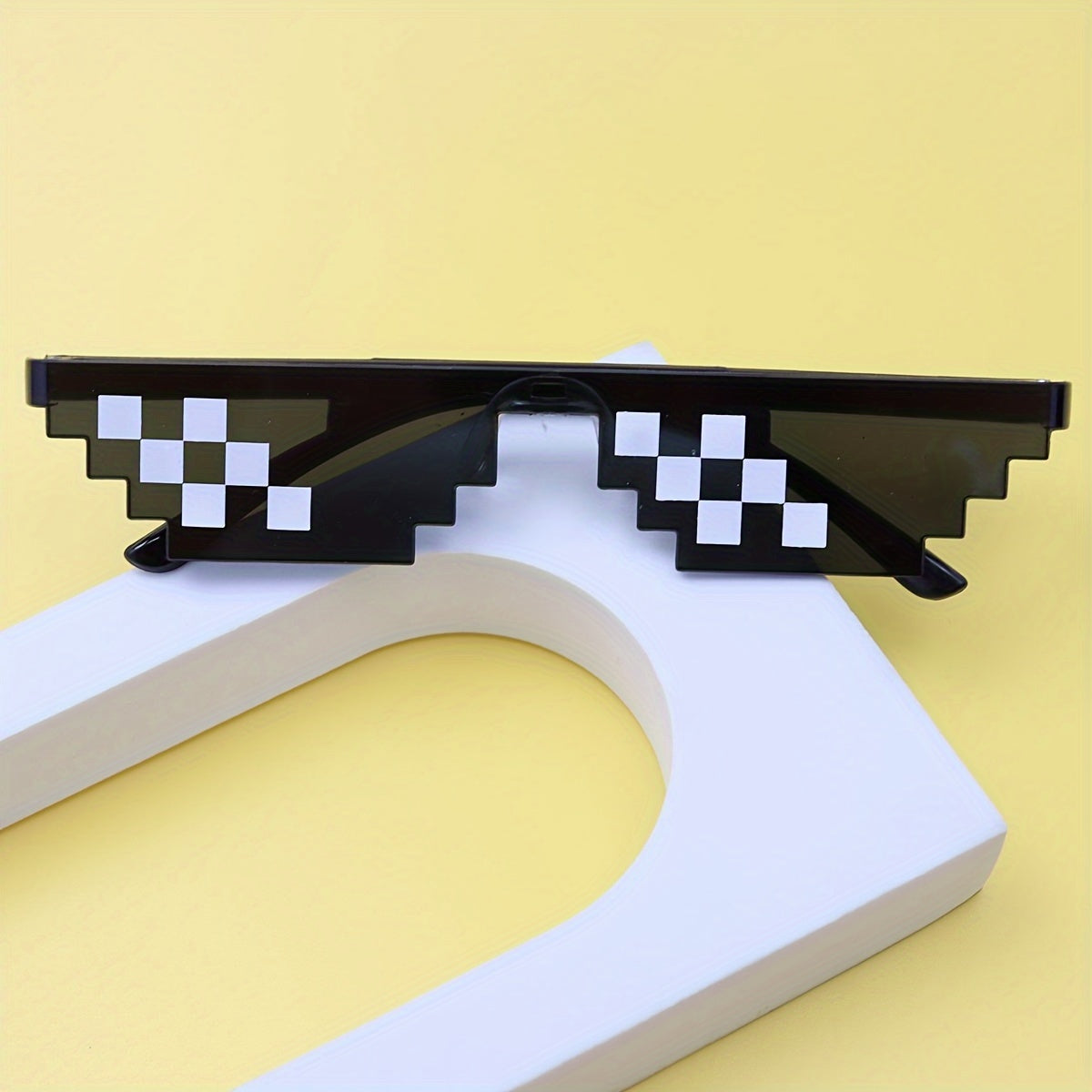 Funny Mosaic Sunglasses Men Women Party Decors Photo Props