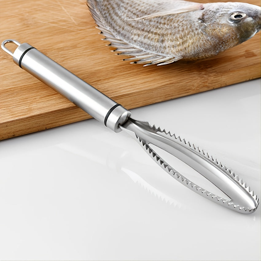 1pc Stainless Steel Descaler Fish Kill Tool