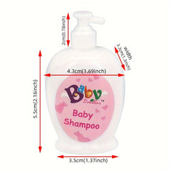 5pcs Reborn Doll Bath Bottle Supplies Set for 40cm Dolls