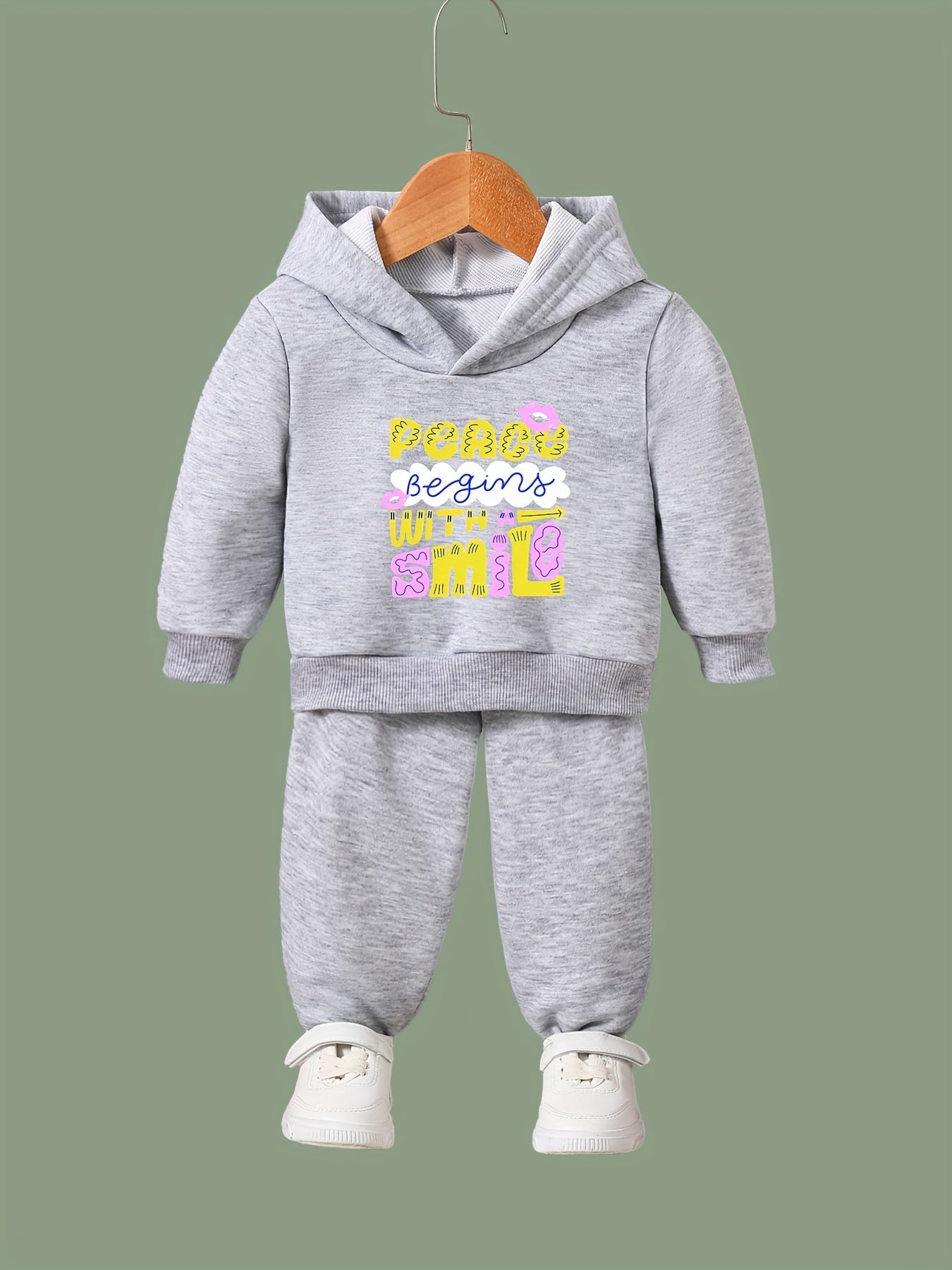 2pcs Breathable Activewear Sets Girls Comfy Outfits For Sports Running