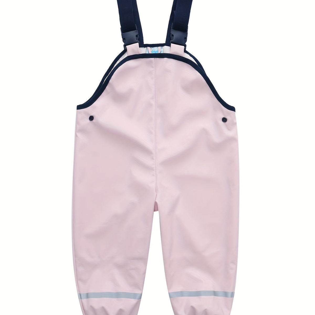 Girl's Pink Waterproof Jumpsuit for Kids Rainy Outdoor