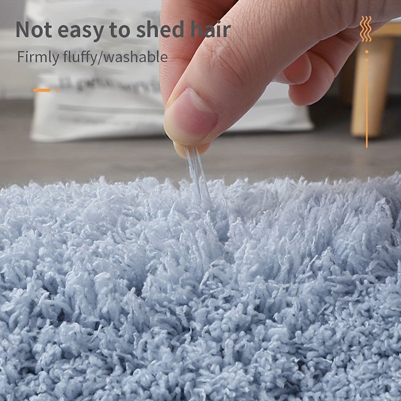 Soft Absorbent Non Slip Bath Rug Mat