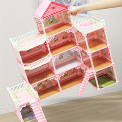 Kids Play House DIY Princess Castle Villa Gift