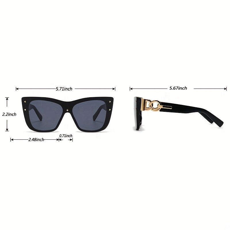 Cat Eye Sunglasses Gradient Lens Glasses UV400