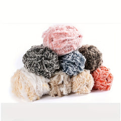 Soft Fur Yarn Chunky Fluffy Faux Fur Yarn for Crocheting & Knitting 150g