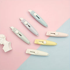 Morandi Mini Student Utility Elastic Whistle Paper Cutter