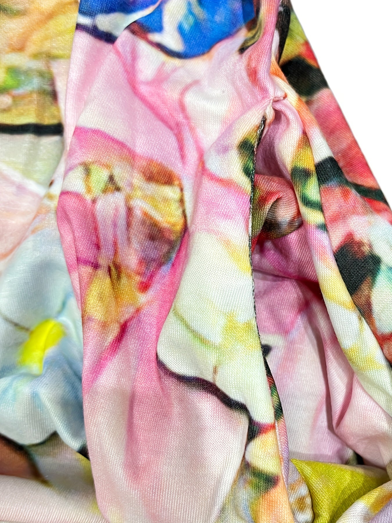  Floral Print Maxi Dress with Pockets