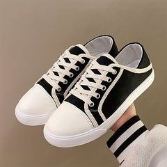 Women's Minimalist Flat Shoes Low Top Casual Comfortable