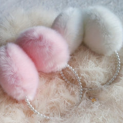 Plush Ear Muffs Women Winter Accessories Christmas Party Headwear