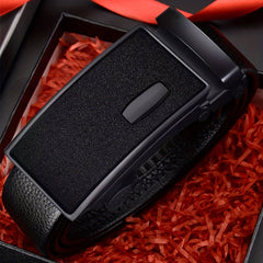 Men's PU Leather Automatic Buckle Belt