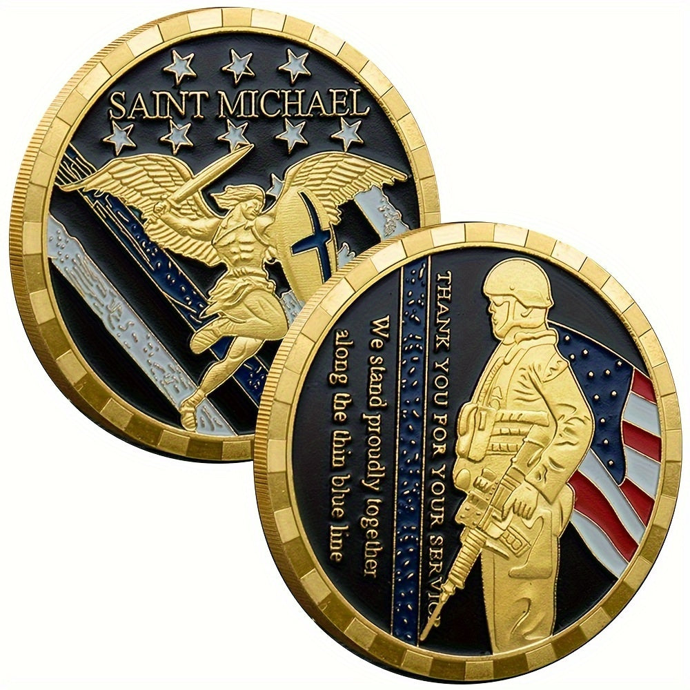 St. Michael Prayer Challenge Coin
