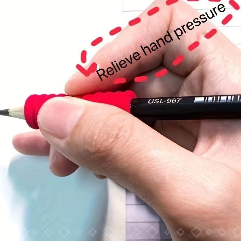 10pcs Dot Diamond Painting Pen Non-slip Finger Holder Tool