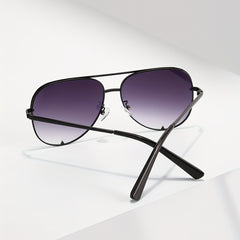 Casual Gradient Aviator Sunglasses UV400