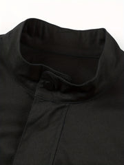 Men's Zip Up Stand Collar Coat Jackets