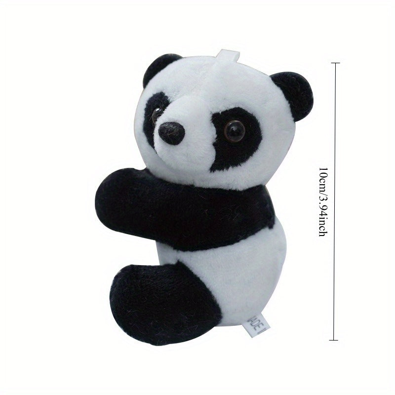 2pcs Panda Plush Toy Soft & Stuffed Animals for Office & Party Decor