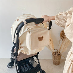 Soft Animal Print Diaper Bag Ins Small Portable Machine Washable Hand Washable