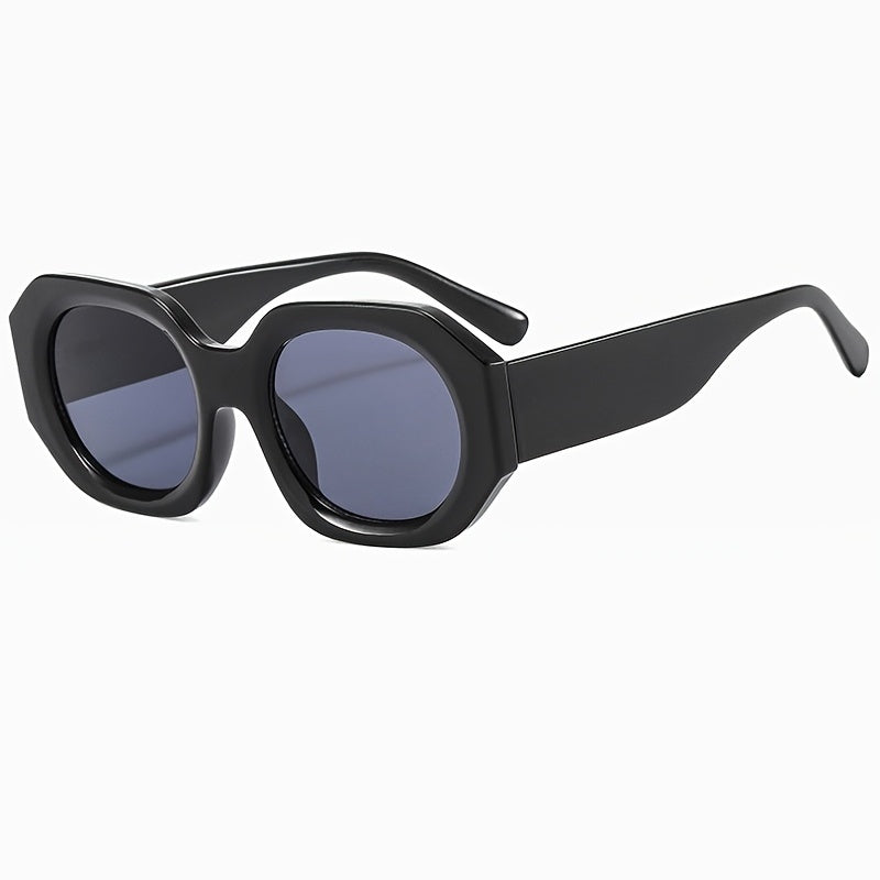 Y2K Geometric Sunglasses UV400 With Case